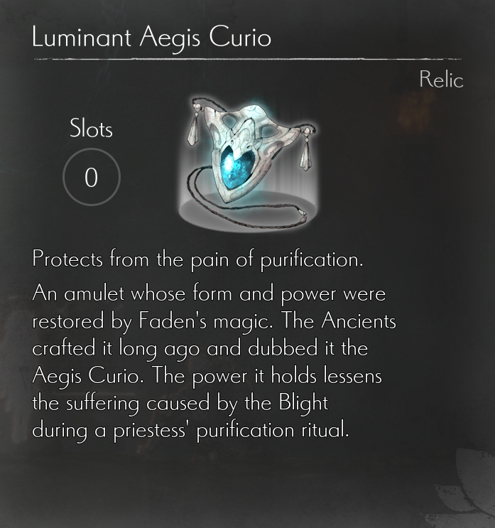 光耀的守护宝具 / Luminant Aegis Curio