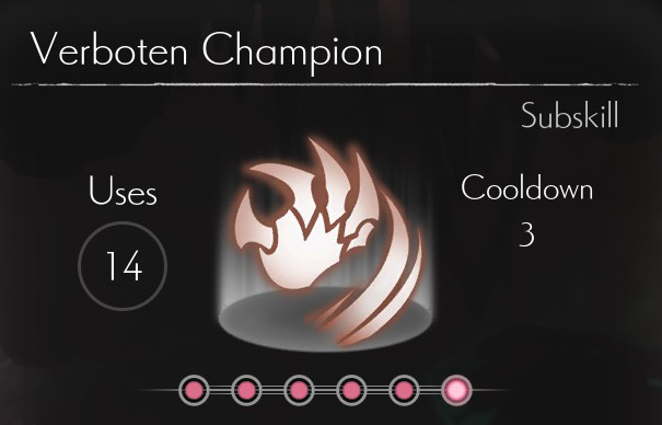禁区的战士 / Verboten Champion